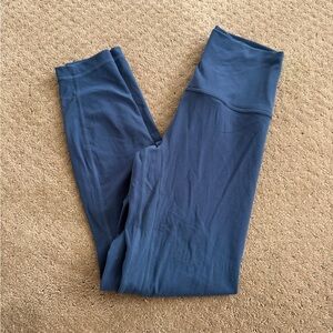 lululemon athletica No Show Align Blue Leggings 25”
